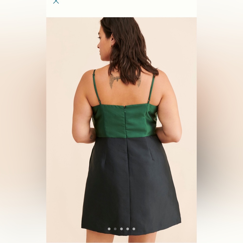 Anthropologie: Hutch Sabrina Bow Mini Dress (Size 18W)